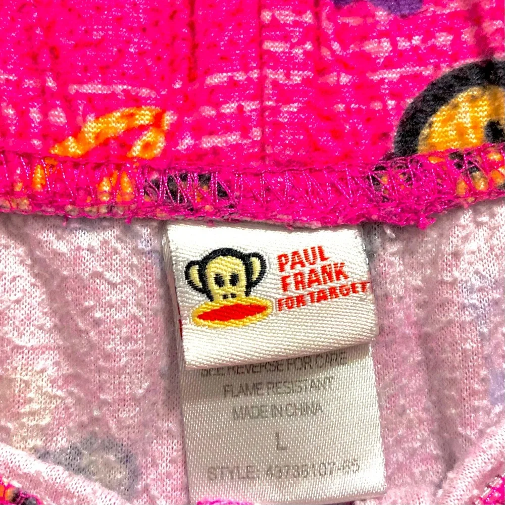 Girl’s Monkey Pajama Bottoms